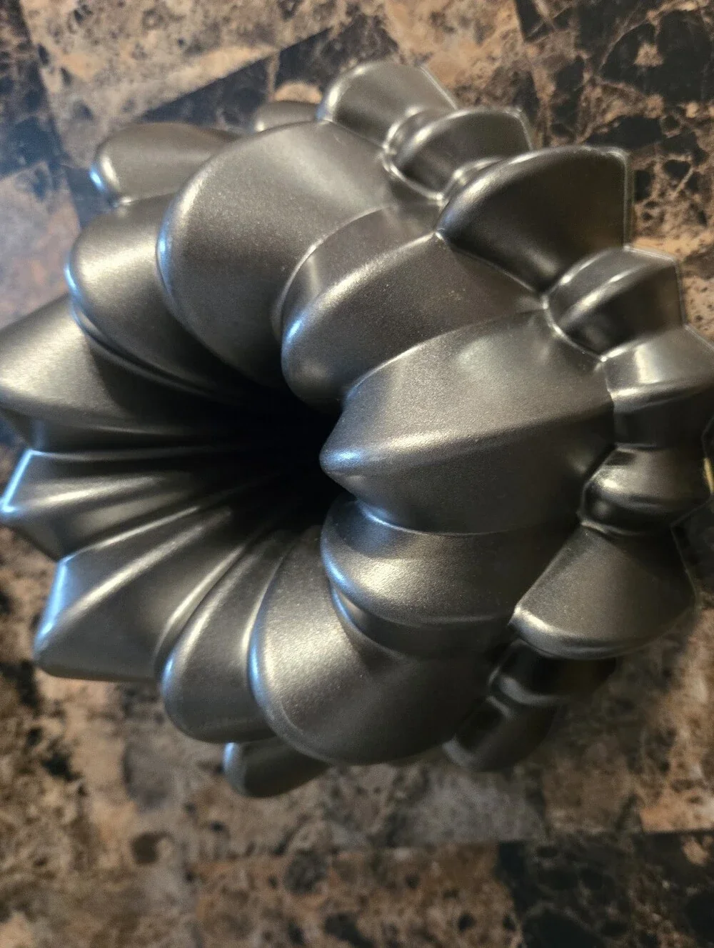 Williams Sonoma Metallic Gray Bundt Pan